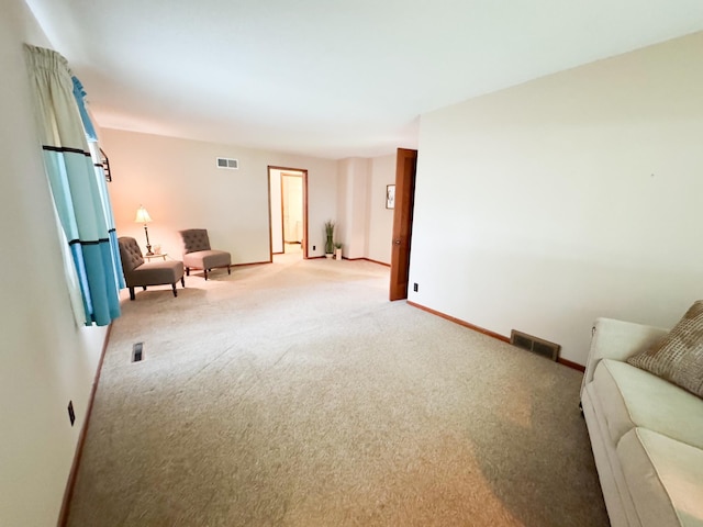 404 5th Ave, Wilmont, MN 56185 - living area with light carpet and baseboards