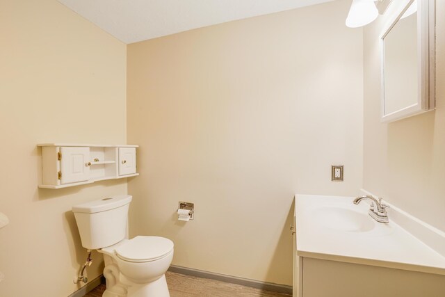 8678 Boiling Springs Ln, Shakopee, MN 55379 - bathroom with vanity and wood finished floors