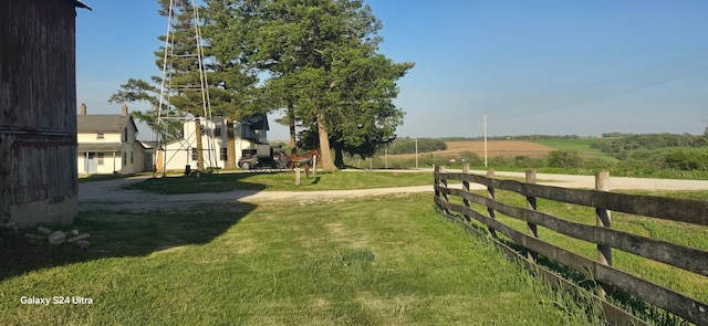 38901 134th St, Canton Twp, MN 55922 - view of yard featuring a view of rural / pastoral area