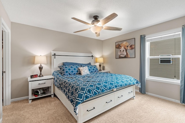 20938 Grommet Ave, Lakeville, MN 55044 - bedroom with light colored carpet, baseboards, and ceiling fan
