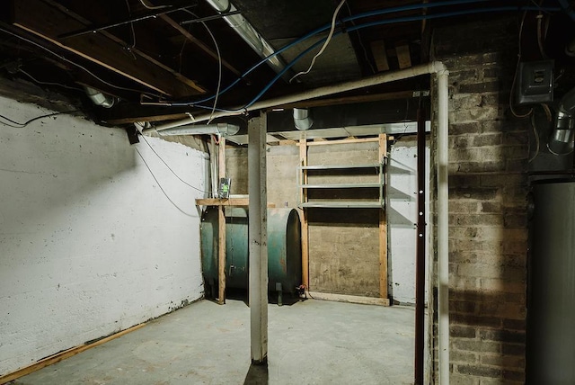 435 6th St, Cloquet, MN 55720 - unfinished basement with heating fuel