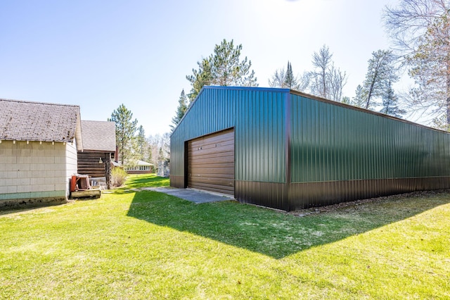 21895 County Road 8, Bovey, MN 55709 - view of outdoor structure with driveway