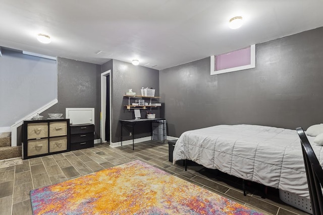 212 4, Montevideo, MN 56265 - bedroom featuring wood tiled floors and baseboards