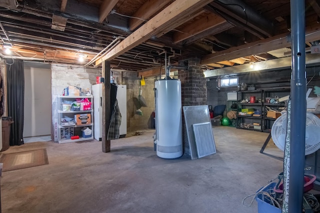207 2nd Ave W, Balsam Lake, WI 54810 - below grade area featuring gas water heater
