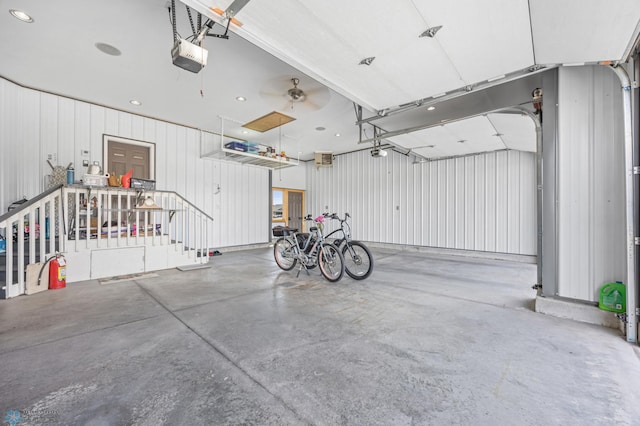 405 12th St NE, Dilworth, MN 56529 - garage with a garage door opener