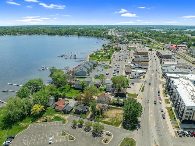 309 Shore Dr, Forest Lake, MN 55025 - drone / aerial view of a large body of water