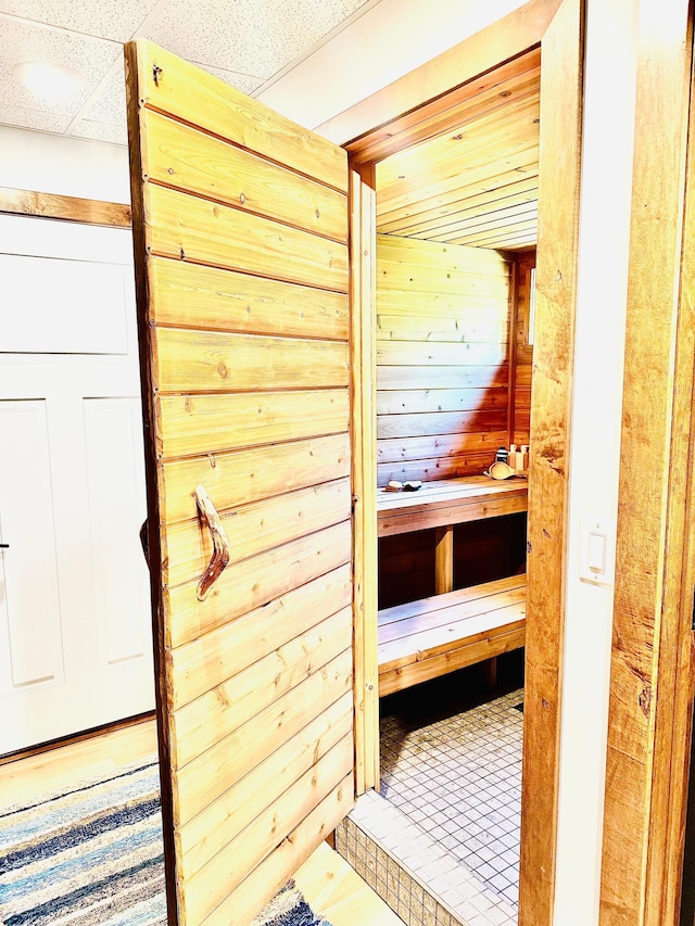 30710 County Road 45, Marcell Twp, MN 56628 - relaxing sauna / steam room with wood walls