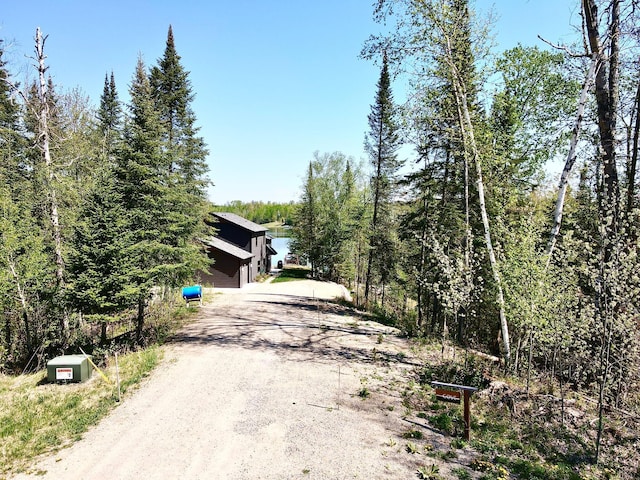 30710 County Road 45, Marcell Twp, MN 56628 - view of dirt / gravel driveway
