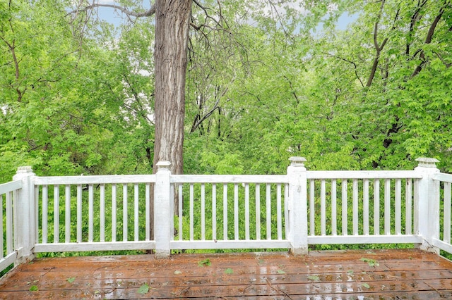 8207 Norman Creek Trl, Bloomington, MN 55437 - view of wooden terrace