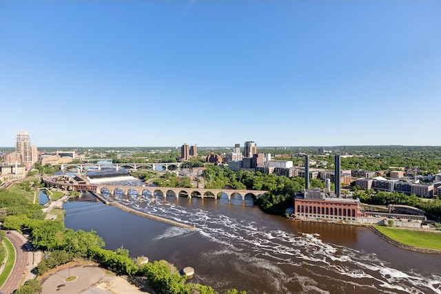 1111 River Pkwy Unit 24C, Minneapolis, MN 55415 - view of urban area with a notable bridge and a large body of water