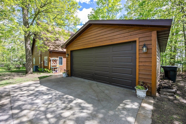209 9 1/2 Ave, Turtle Lake, WI 54889 - view of detached garage