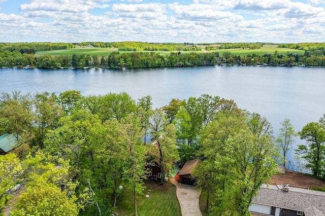 209 9 1/2 Ave, Turtle Lake, WI 54889 - bird's eye view of a nearby body of water