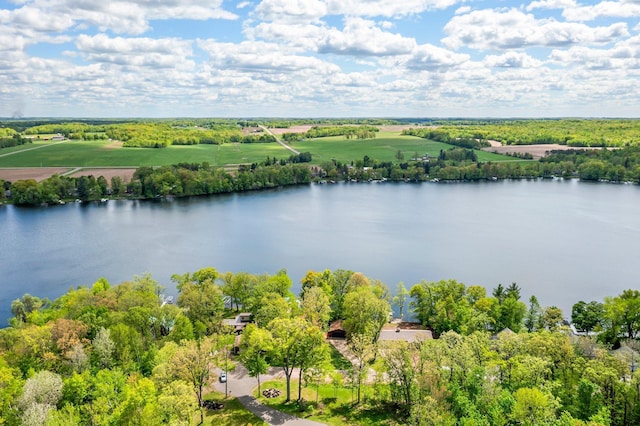 209 9 1/2 Ave, Turtle Lake, WI 54889 - drone / aerial view of a nearby body of water