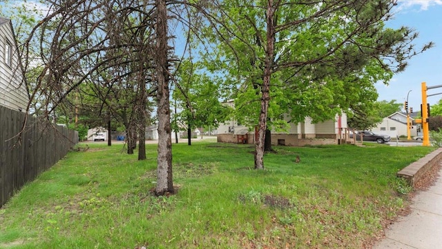 1001 Washington Memorial Dr, Saint Cloud, MN 56301 - view of yard with fence
