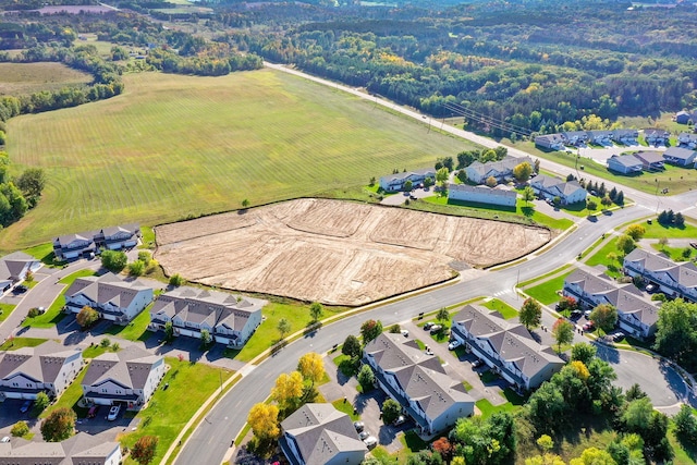 12726 8th Ave S, Zimmerman, MN 55398 - aerial view of property and surrounding area with nearby suburban area