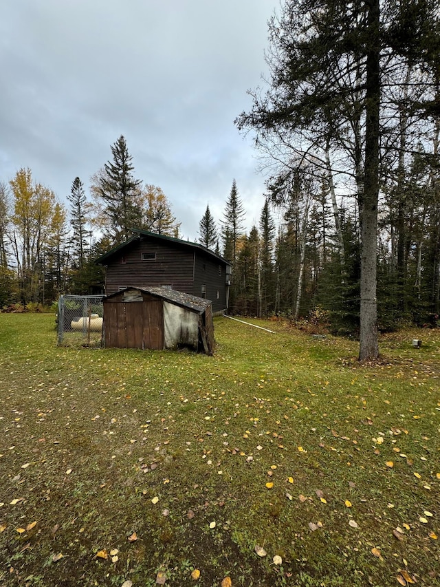 21 Brandon Ln, Grand Marais, MN 55604 - view of yard