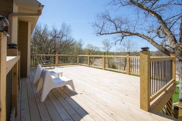 8259 Barton Ave NW, Buffalo, MN 55313 - view of wooden terrace