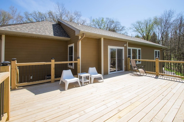 8259 Barton Ave NW, Buffalo, MN 55313 - view of wooden terrace