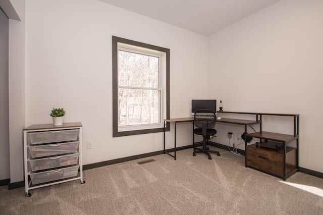 8259 Barton Ave NW, Buffalo, MN 55313 - carpeted home office with baseboards