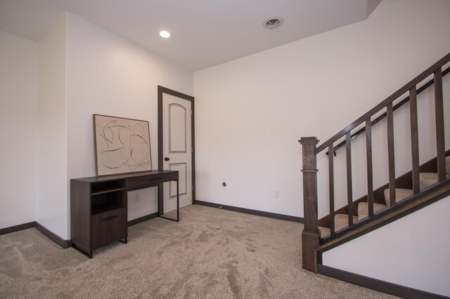 8259 Barton Ave NW, Buffalo, MN 55313 - stairway with carpet flooring and recessed lighting