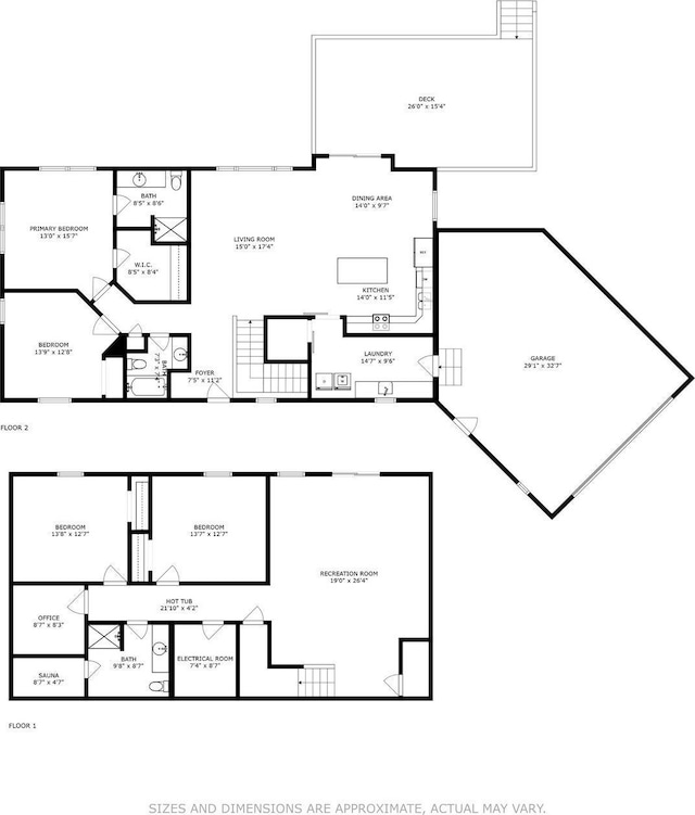8259 Barton Ave NW, Buffalo, MN 55313 - view of floor plan / room layout