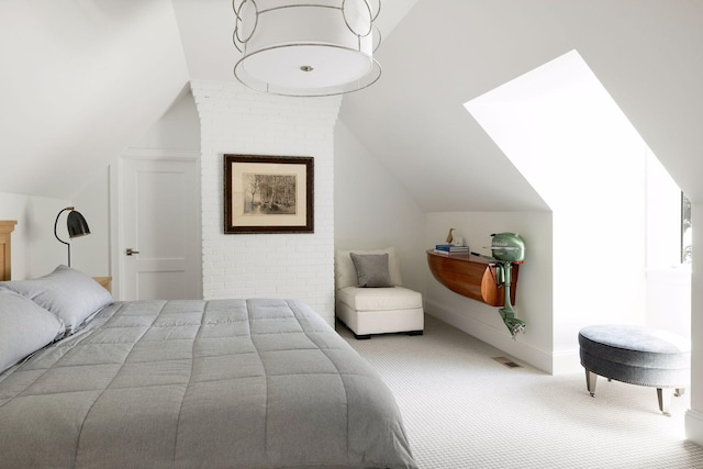 1397 Orono Ln, Orono, MN 55391 - bedroom with vaulted ceiling and carpet flooring