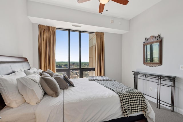 100 3rd Ave S Unit 3301, Minneapolis, MN 55401 - bedroom with carpet and a ceiling fan