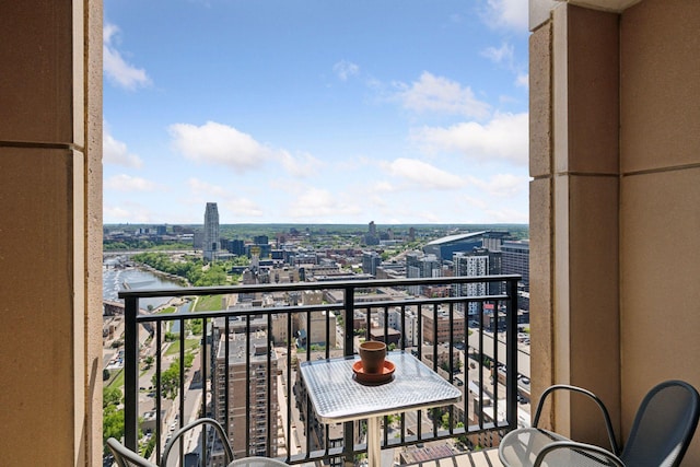 100 3rd Ave S Unit 3301, Minneapolis, MN 55401 - balcony featuring a view of city and a water view