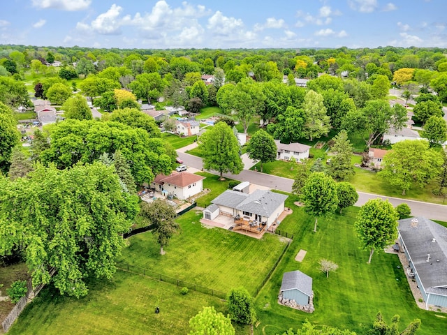 8466 Isleton Ct S, Cottage Grove, MN 55016 - aerial perspective of suburban area