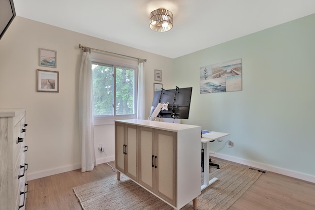 8466 Isleton Ct S, Cottage Grove, MN 55016 - office with light wood finished floors and baseboards