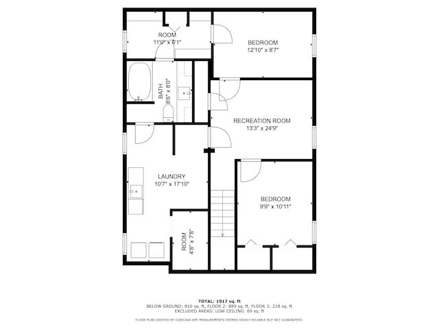 floor plan / room layout
