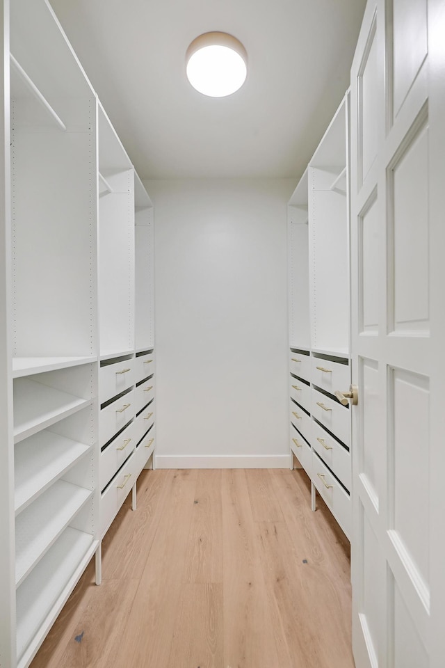 745 Virginia Shores Cir, Victoria, MN 55331 - walk in closet with light wood finished floors