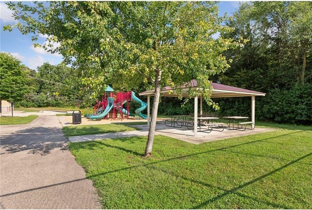 745 Virginia Shores Cir, Victoria, MN 55331 - community playground with a lawn and a gazebo