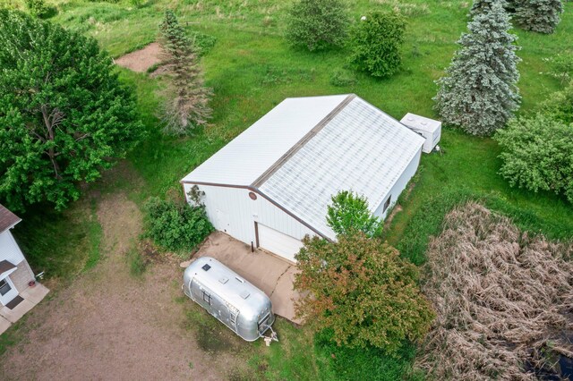 1231 135th St, Amery, WI 54005 - aerial view of property and surrounding area