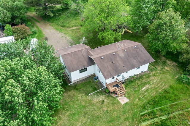 1231 135th St, Amery, WI 54005 - view from above of property