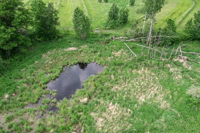 1231 135th St, Amery, WI 54005 - aerial overview of property's location featuring a large body of water