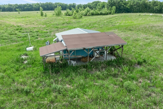1231 135th St, Amery, WI 54005 - aerial view of sparsely populated area