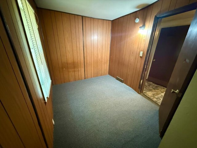 65 6th Ave S, Motley, MN 56466 - carpeted spare room featuring wooden walls