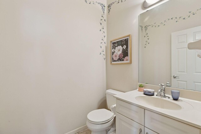 4555 Jewel Ln N, Plymouth, MN 55446 - half bath featuring toilet and vanity