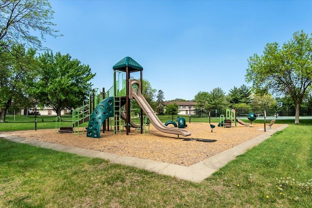 10382 Juniper Ln, Eden Prairie, MN 55347 - community jungle gym featuring a lawn