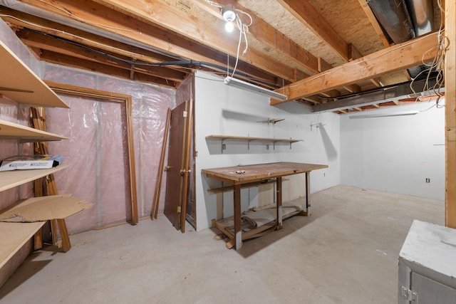 39094 Riverside Ct, North Branch, MN 55056 - view of unfinished basement