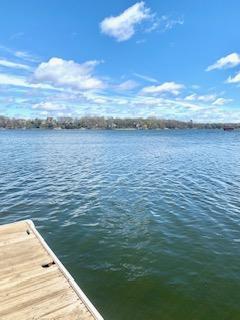 1595 Fox Hunt Way, Victoria, MN 55386 - dock featuring a water view