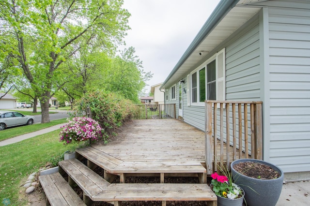 view of deck