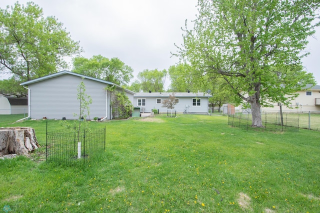 view of yard