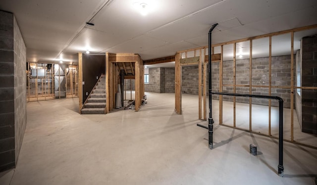 29194 Cynthia Path, Randolph, MN 55065 - unfinished basement featuring stairs