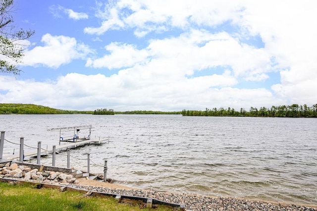 23324 Tioga Beach Rd, Cohasset, MN 55721 - dock with a water view