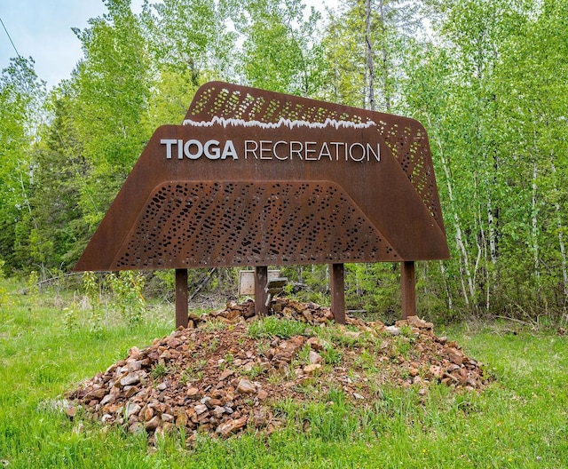 23324 Tioga Beach Rd, Cohasset, MN 55721 - view of community / neighborhood sign