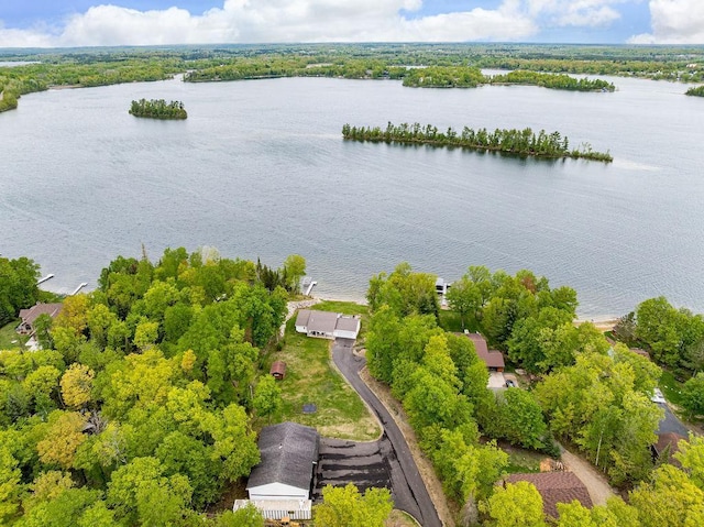 23324 Tioga Beach Rd, Cohasset, MN 55721 - bird's eye view of a nearby body of water