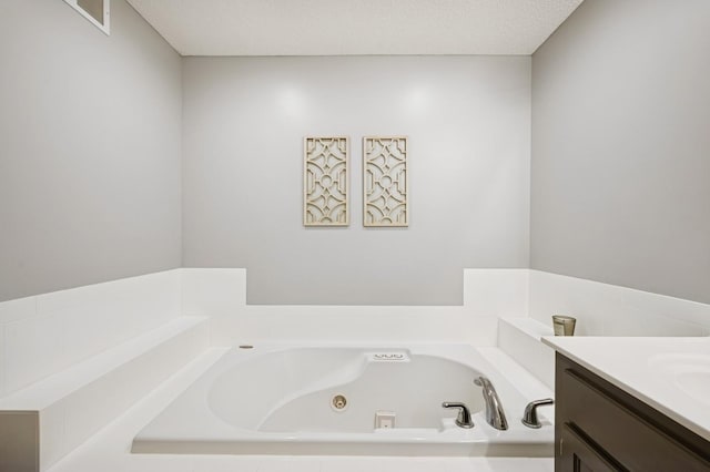 5101 201st St N, Forest Lake, MN 55025 - full bathroom featuring a jetted tub and vanity