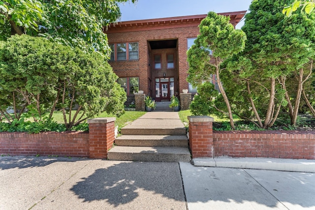 2895 James Ave S Unit 2, Minneapolis, MN 55408 - doorway to property with brick siding and french doors